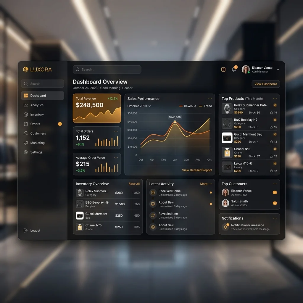 LuxeCommerce Platform